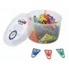 LAUREL Plastic Paper Clip 35 mm Assorted Pack of 200