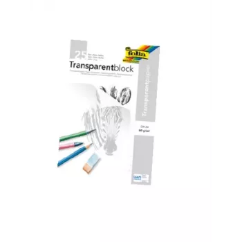 Folia 8000/25 Transparent Paper, A4, 25 Sheets