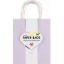 Folia 7 Paper Bags PASTEL M Light Lilac Light Blue Light Yellow Mint Apricot Cream
