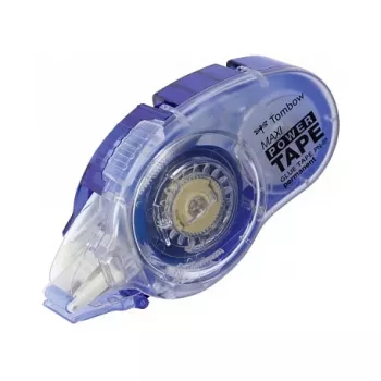 Tombow PN-IP Glue Roller – Blue – Transparent – 16 m – 8.4 mm – Cardboard – Glass – Paper – 1 Piece