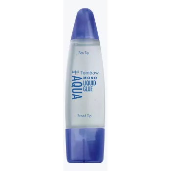 Tombow MONO Aqua Liquid Glue with Two Tips Transparent 10-Pack