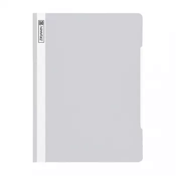 BRUNNEN Quick File A4 Extra Wide, PVC, Grey (102011080)