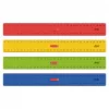 BRUNNEN Ruler 30.0 cm Red Yellow Green or Blue