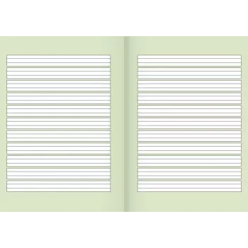 BRUNNEN Recycling School Exercise Book Ruling 1 Lined With Outer Margin, Year 1