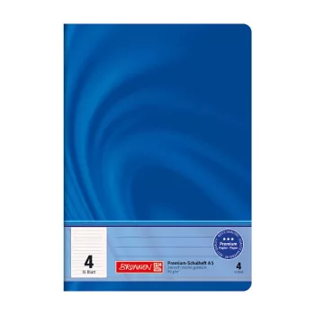 BRUNNEN Vivendi School Exercise Book Ruling 21, Lined Without Margin, A5, 16 Sheets