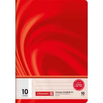 BRUNNEN Vivendi School Exercise Book Ruling 26 Squared With Outer Margin
