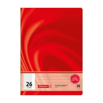 Brunnen Vivendi School Exercise Book A4 Squared 16 Sheets
