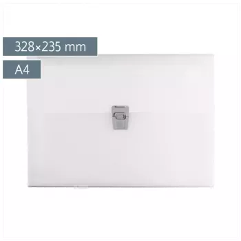 BRUNNEN FACT! 10-Compartment Organizer, White