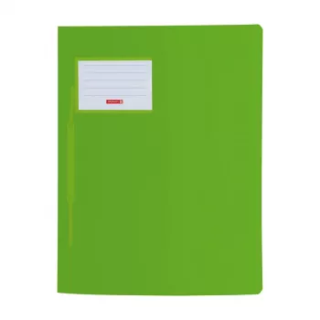BRUNNEN FACT! report file polypropylene kiwi translucent A4