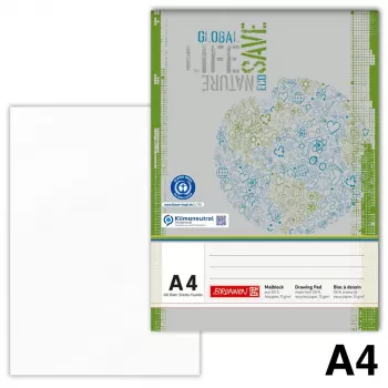BRUNNEN Colouring Pad Recycling DIN A4 100 Sheets
