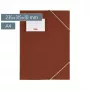 BRUNNEN FACT!pp document folder A4 brown transparent