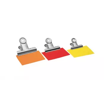 WEDO 64 21350 Paper Clip Nickel-Plated Steel, Silver, 50 mm, 100 Pieces