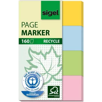 SIGEL HN604 Binding Strips Transparent 160 Pieces