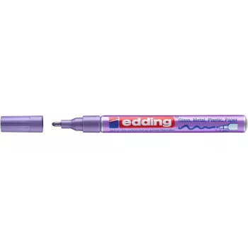 EDDING 4-751-9-078 Paint Marker - Violet - Round Tip - Aluminium - Fine - 1 mm