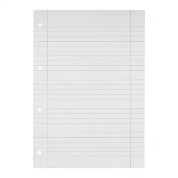 Oxford School Block Recycled DIN A4 50 Sheets Ruling 27 Squared with Margin Head-Glued - A4