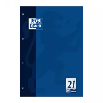 Oxford 50 Work Pad DIN A4 Lined Ruling 21 - A4
