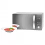 Profi Cook PC-MWG 1176 H Microwave 800 W Grill Function, Hot Air Function, Timer Function (501176) Silver