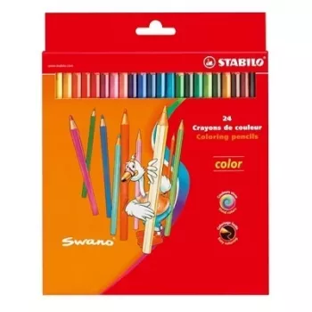 STABILO Color Coloured Pencils - Assorted Colours - 24-Pack