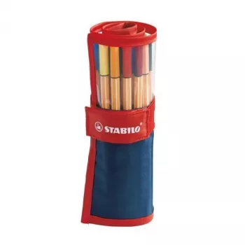 STABILO Point 88 Fineliner 0.4 mm - 20 Assorted Colours