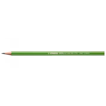 STABILO GREENgraph Graphite Pencil HB - Green/White - Hexagonal - FSC-Certified - 2.2 mm