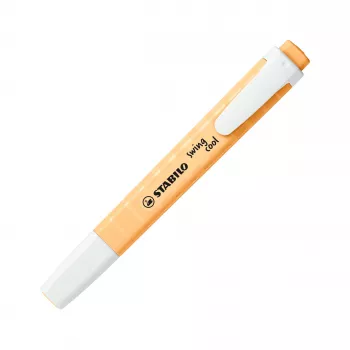 STABILO swing cool Pastel Highlighter - Orange - Chisel Tip - 1 mm / 4 mm - Single Piece