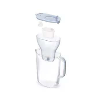 BRITA Style Eco Water Filter Jug, Glacier Blue, incl. 3 MAXTRA PRO All-in-1 Cartridges
