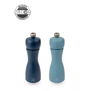 Peugeot Tahiti Salt and Pepper Mill Set, 2-Piece Set, 15 cm, Night & Azur