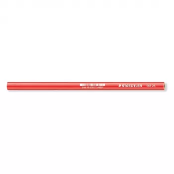STAEDTLER 148 25 Carpenter's Pencil, 12 Pieces
