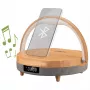 KIENZLE LED Alarm Clock with Bluetooth Speaker and Wireless Charger