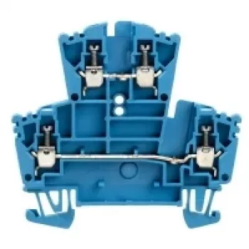 Weidmüller W-Series Feed-Through Terminal, Screw Connection, 2.5 mm², 800 V, 24 A, Dark Beige, 2-Tier