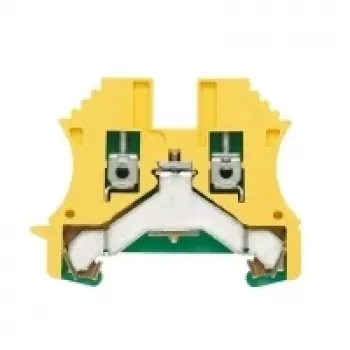 Weidmüller 1010000000 screw connection terminal block, 2.5 mm², 800 V, 24 A, dark beige
