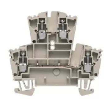 Weidmüller feed-through terminal, 2.5 mm², screw connection, blue, DIN rail