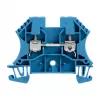 Weidmüller WDU 4 BL feed-through DIN rail terminal, 4 mm², screw connection, blue, 100 pieces