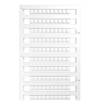 Weidmüller DEK 5/5 MC NE WS terminal marker - 1000 pieces - polyamide - white - -40 to 100 °C - V2