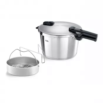 Fissler Vitaquick Premium 8.0 L Pressure Cooker Set, 3-Piece, 28 cm
