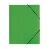 PAGNA Portfolio Folder A4 Polypropylene Green Elastic Band Portrait 21613-05