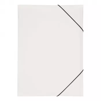 PAGNA 21638-02 A3 Polypropylene (PP) White Elastic Band Document Folder 5-Pack