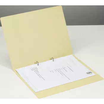 PAGNA Pastel Eco Ring Binder 2-Ring Yellow 2.3 cm A4