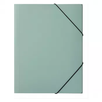 PAGNA Pastel Eco Corner Elastic Folder A4 PP Pastel Green for A4 Documents