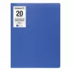 Pagna Office Display Book DIN A4 20 Sleeves Blue