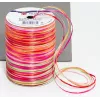 C.E. PATTBERG Raffia Matte Gift Ribbon Pink/Red/Orange/Green 3.0 mm x 50.0 m
