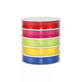 C.E. Pattberg Gift Ribbon Satin Satinated Multicolored 10.0 mm x 5x 3.0 m
