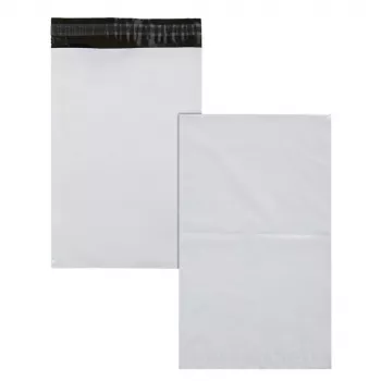 VEREINIGTE PAPIERWARENFABRIKEN Poly Mailing Bags classic light DIN C4 No Window White 100 pcs.