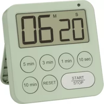 TFA digital timer and stopwatch green (38.2056.04)