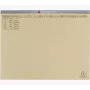 Exacompta 370122B Conventional File Folder - Cardboard - 320 g/m² - 265 x 316 mm - Pack of 1 - Chamois