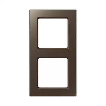 JUNG AC 582 MO Frame 2-Gang Brown Thermoset 84x155 mm