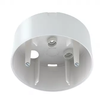 JUNG PM-KAPPE Surface-Mounted Housing for Ceiling Mounting of PMU/DAW Motion Detectors, Alpine White