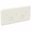Striebel & John cable entry strip for A/B cabinet CZF1, 10 entries, grey (RAL 7035)