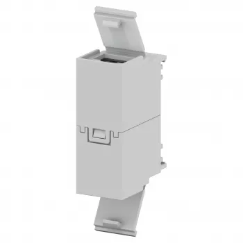 Striebel & John ZED45U RJ45 Double Socket Module, Cat.6, Unshielded, Pure White