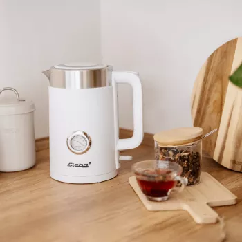 Steba WK 10 Bianco Kettle 1.7L 2200W White